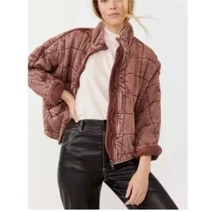 Free people quilted jacket